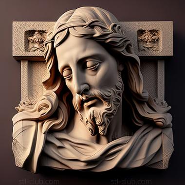 3D model st jesus (STL)